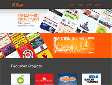 Tablet Screenshot of castrain.com